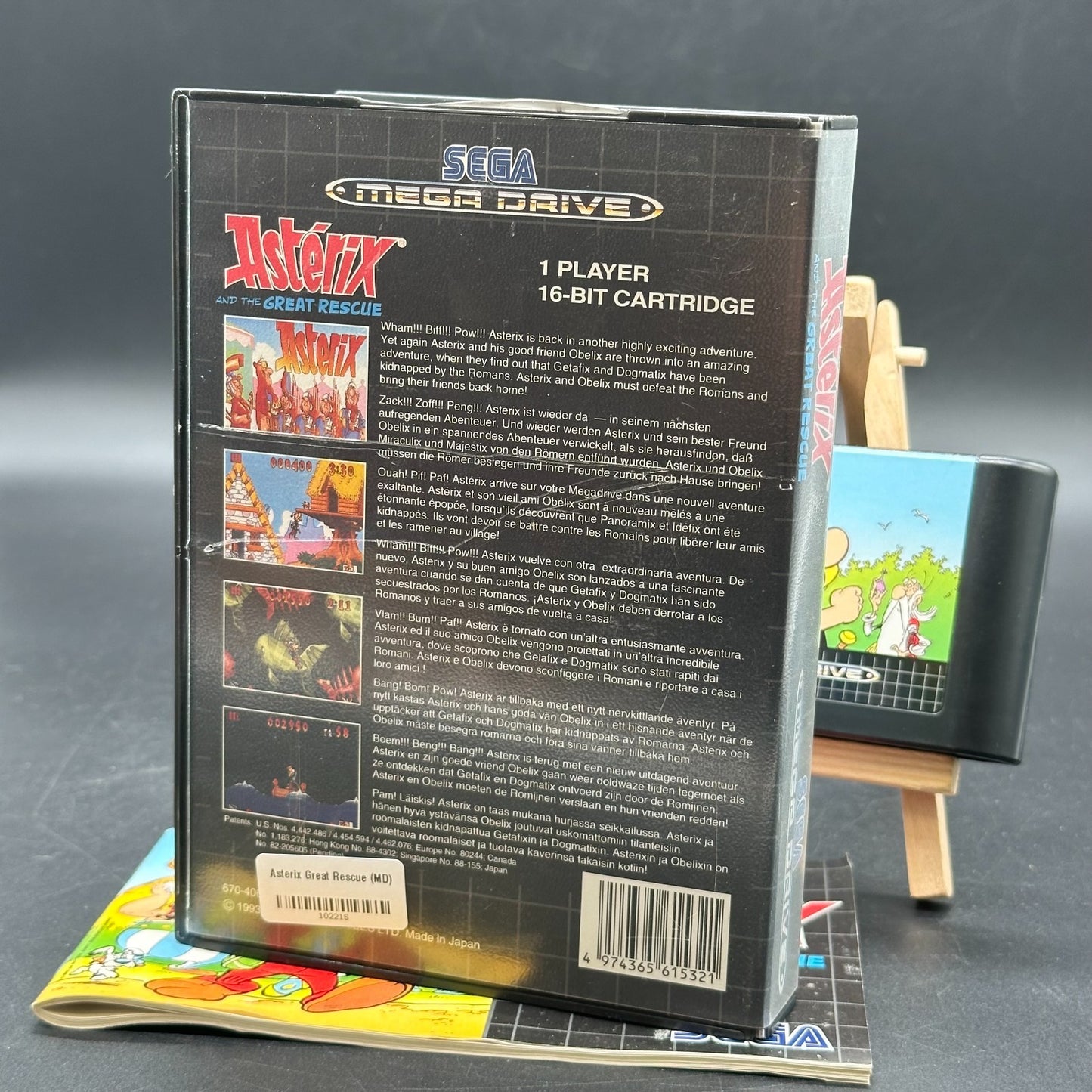 Asterix and the Great Rescue Sega Mega Drive komplett mit Anleitung