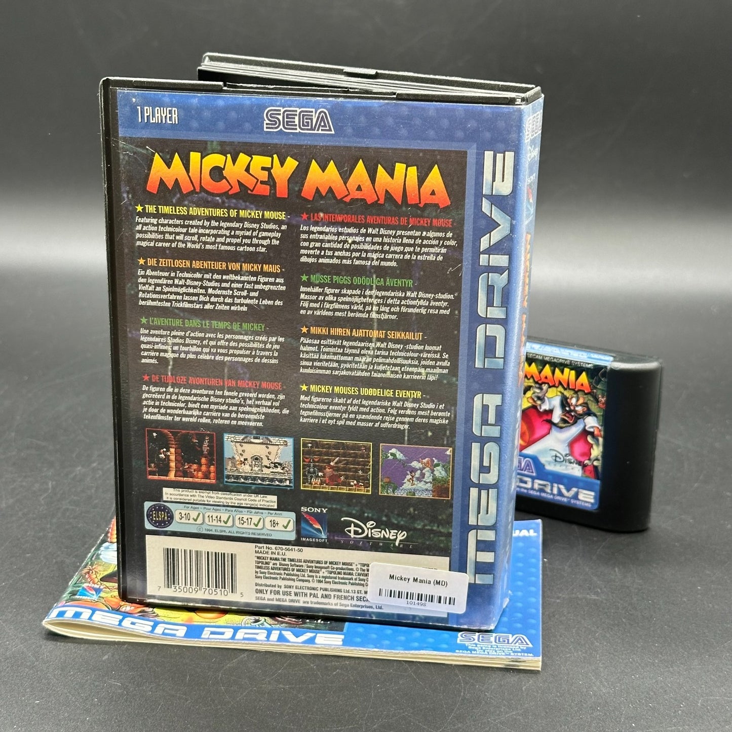 Mickey Mania (Sega Mega Drive)