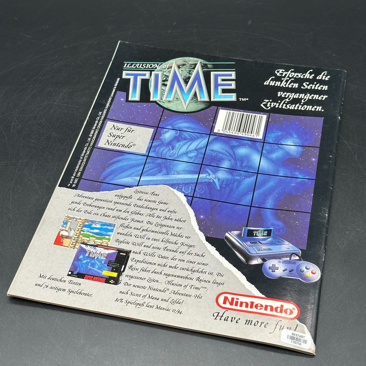 Club Nintendo Heft Mai 1995 Jahrgang 7 Ausgabe 3 Magazin Zeitschrift + Poster