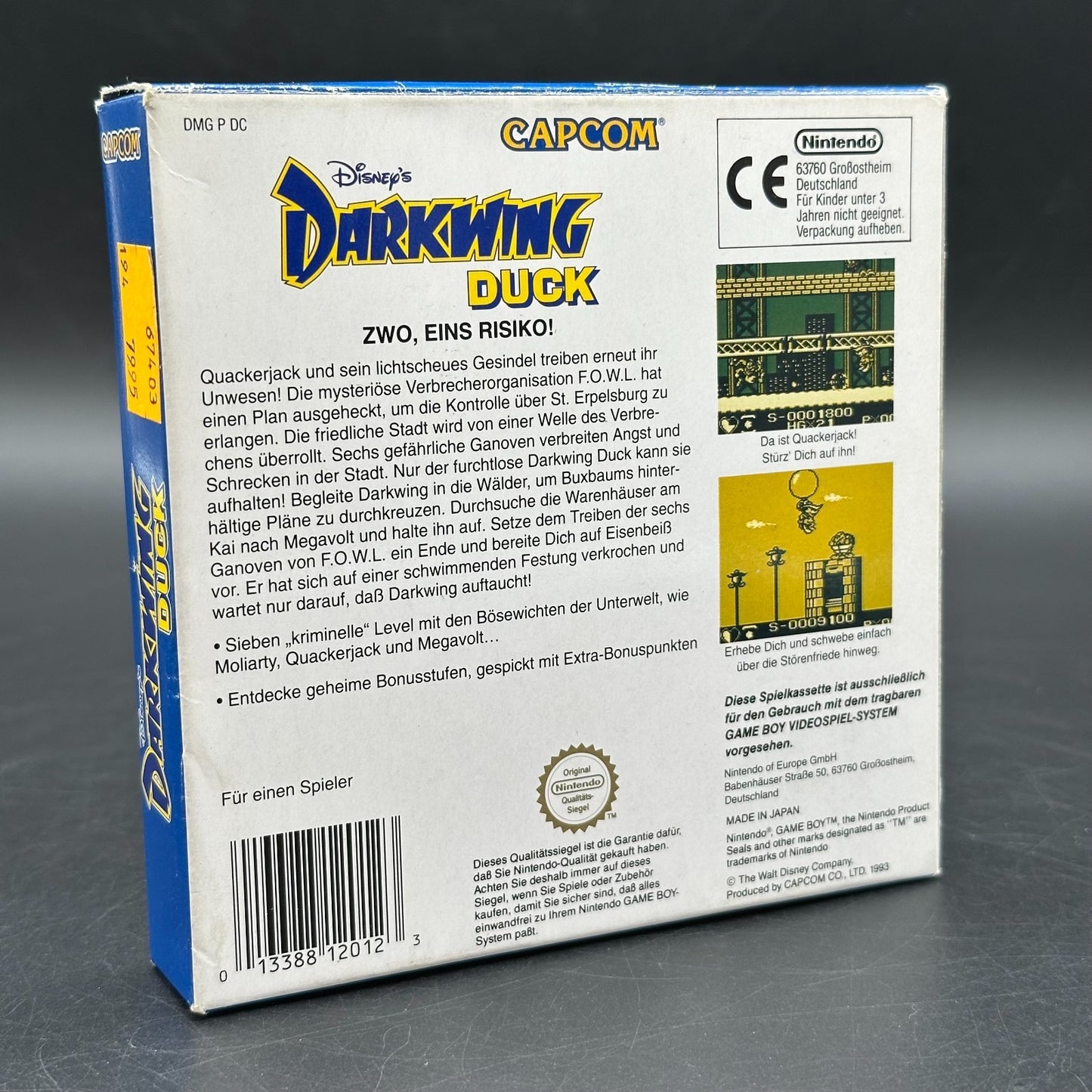 Darkwing Duck (Nintendo Game Boy) in OVP
