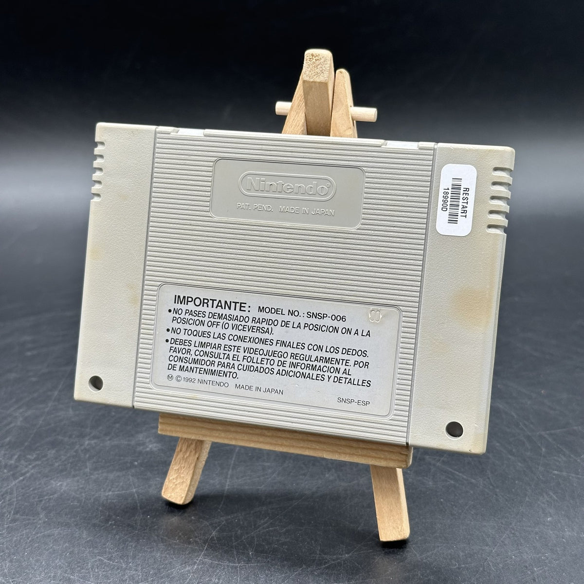 Super Mario Kart Super Nintendo SNES PAL Spiel nur Modul 1992 Retro – Bild 2