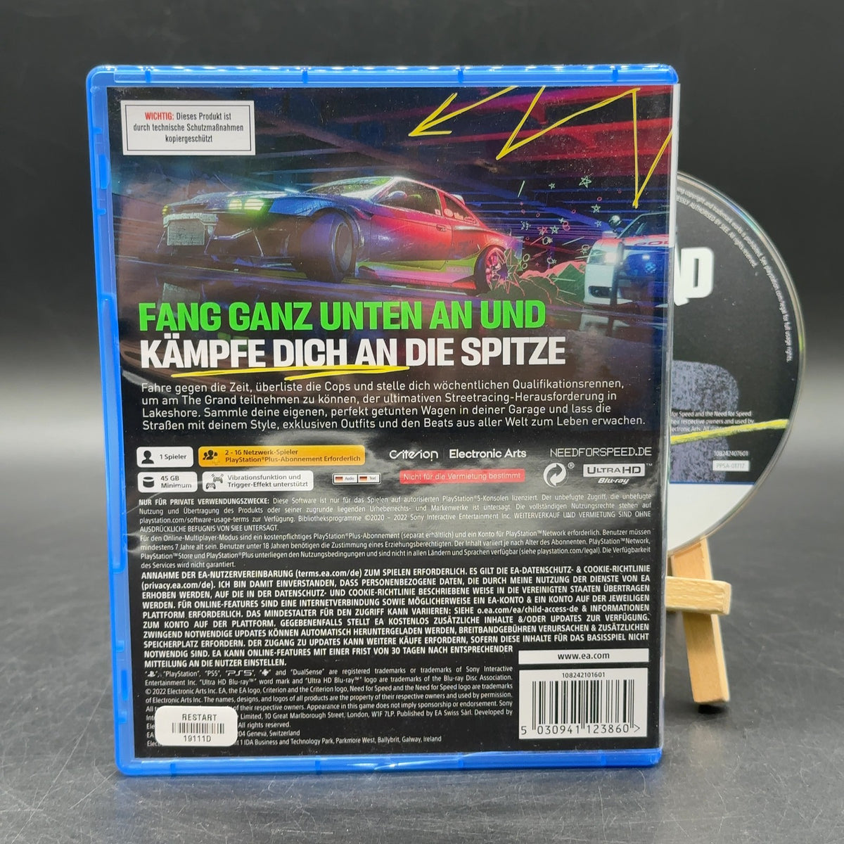 Need for Speed Unbound Sony PlayStation 5 PS5 PAL Spiel OVP 2022 – Bild 2