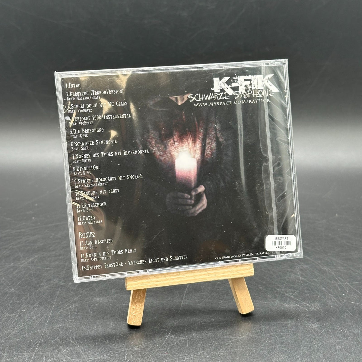 K-Fik Schwarze Symphonie CD No Return Records Blokkmonsta Hirntot Smoke S – Bild 2