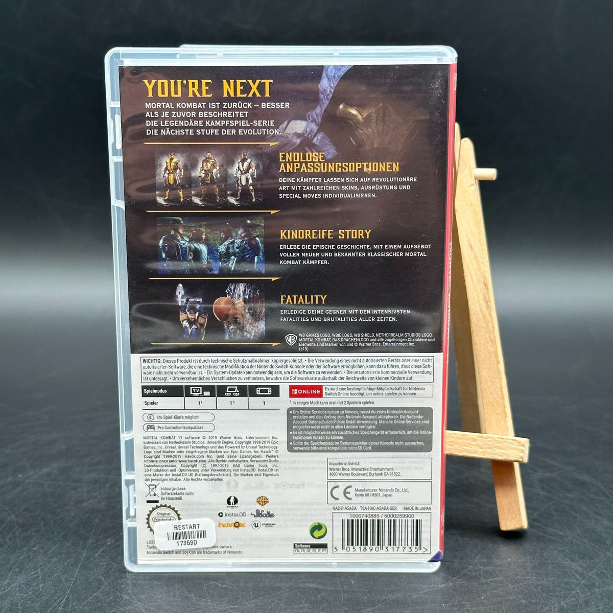 Mortal Kombat 11 - 100% Uncut (Nintendo Switch)