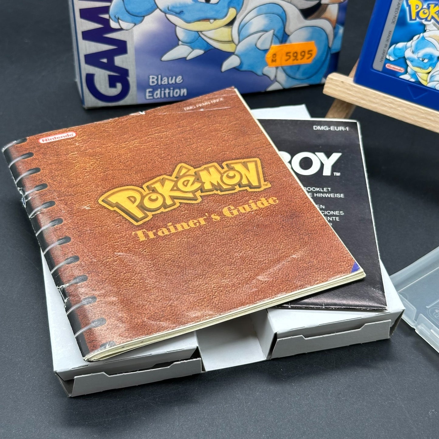 Pokémon Blaue Edition (Nintendo Game Boy) - Speicherbatt. neu ✅