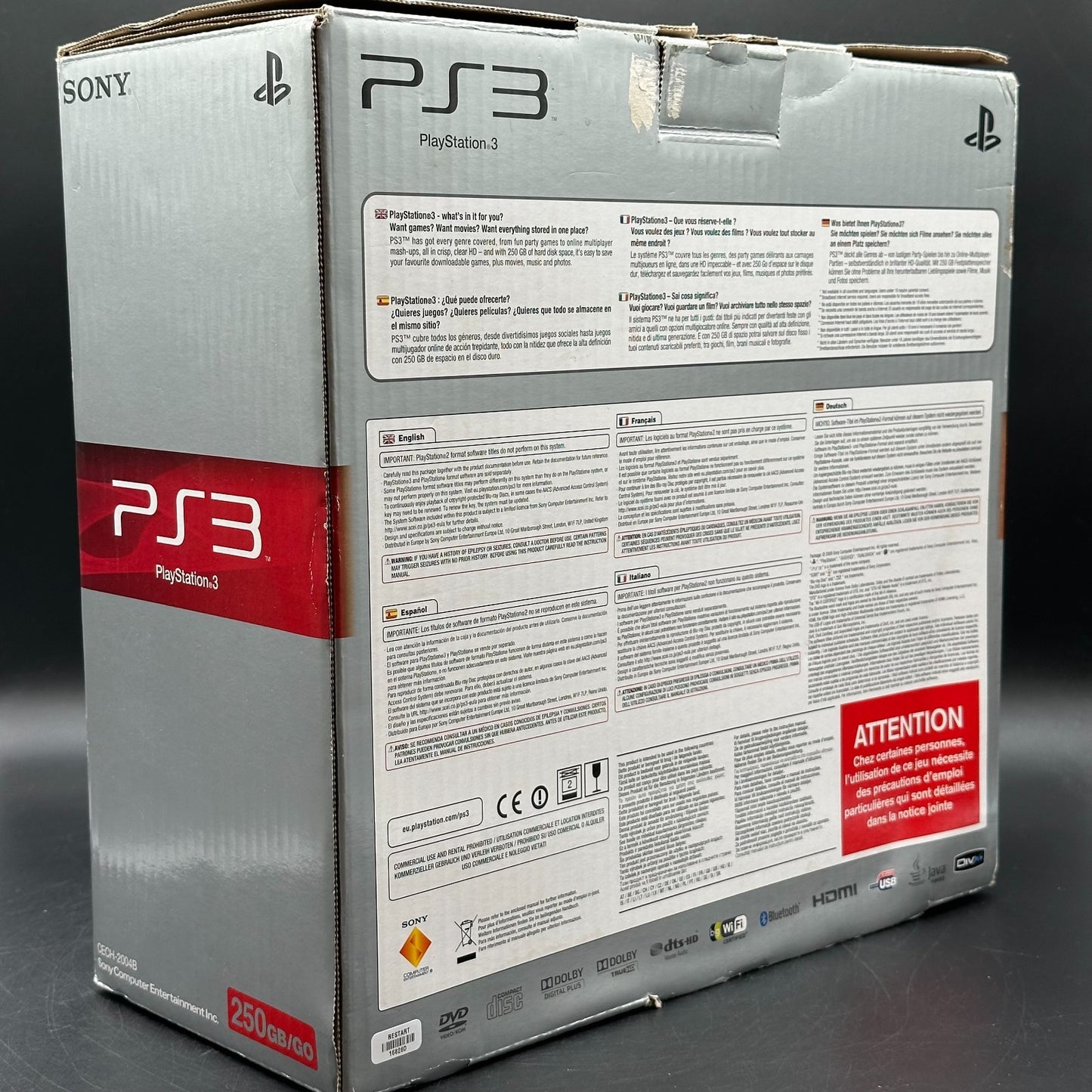 Sony PlayStation 3 PS3 Slim Konsole - 160GB in OVP