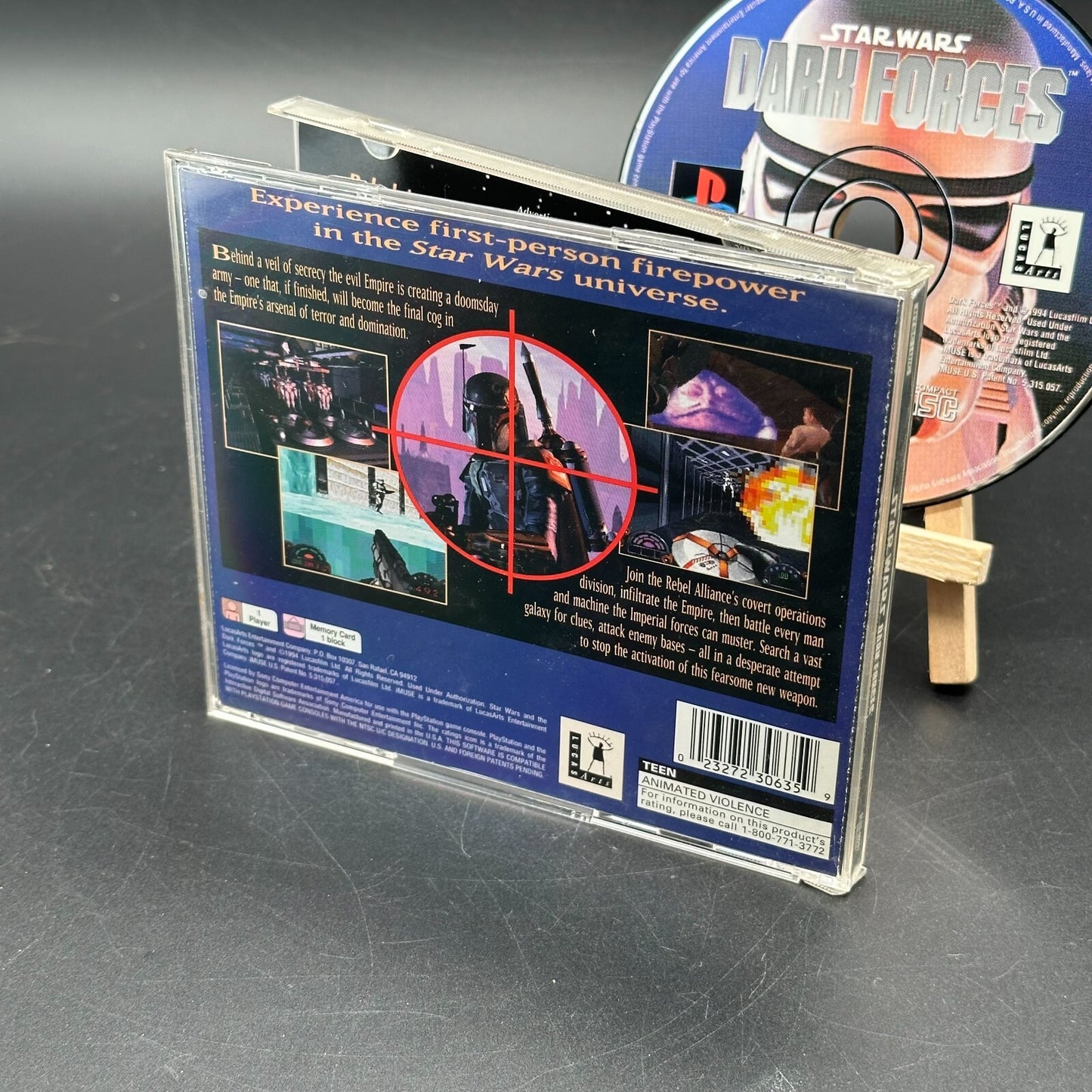 Star Wars Dark Forces - NTSC (PS1, Playstation 1) - CD sehr gut ✅