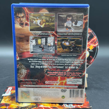 Tekken 5 Sony PlayStation 2 PS2 PAL Spiel OVP komplett 2005 – Bild 2
