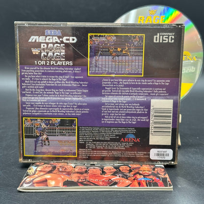 WWF Rage in the Cage (Sega Mega CD) CD wie neu ✅