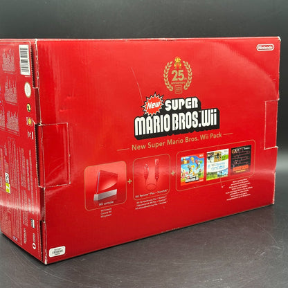 Konsole - Mario 25th Anniversary Edition - Nintendo Wii - Rot