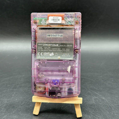 Nintendo Game Boy Color Konsole - Handheld - GBC Lila Transparent