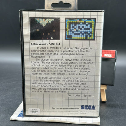 Astro Warrior / Pit Pot (Sega Master System)