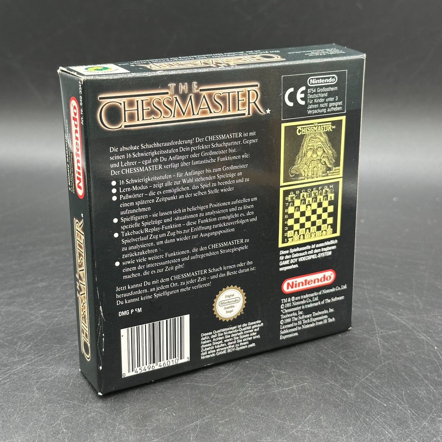 Nintendo Game Boy Spiel The Chessmaster OVP mit Anleitung
