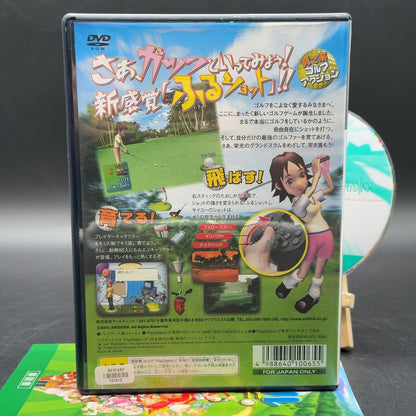 Golful Golf Sony PlayStation 2 PS2 NTSC Japan Spiel OVP komplett 2001 – Bild 2