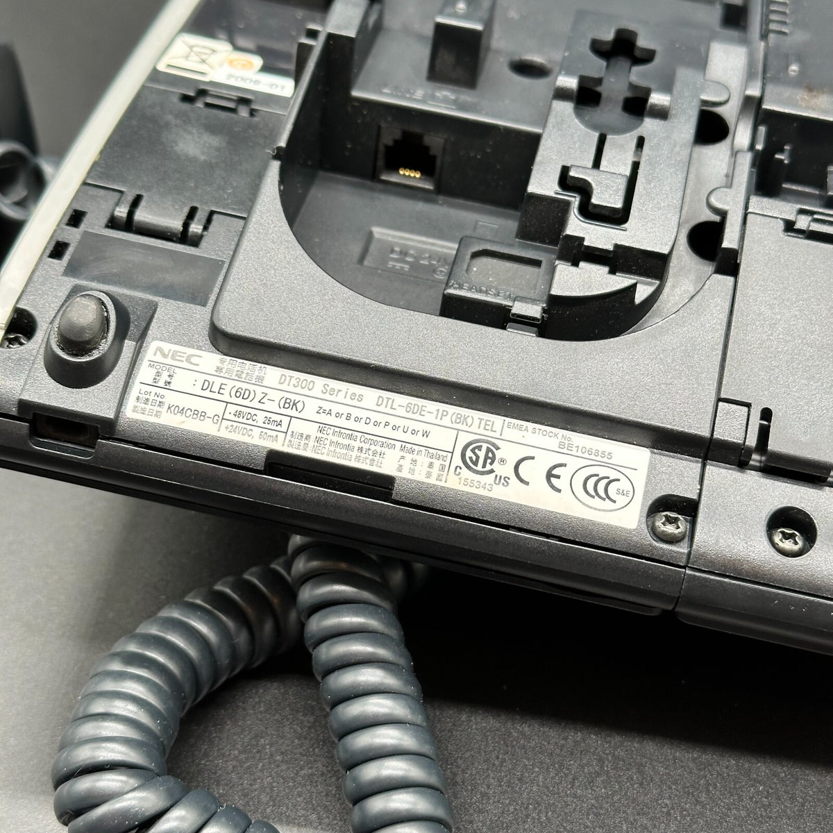 NEC DT300 Series - DTL-6DE-1P - Digitales Telefon – Bild 2