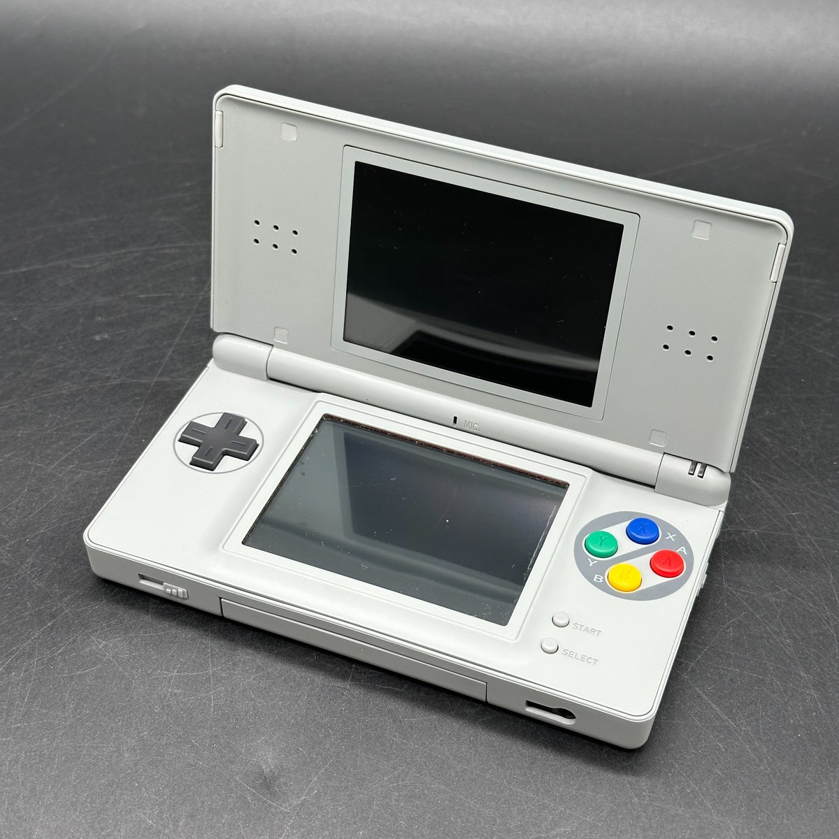 Nintendo DS Lite Konsole - Grau - Custom SNES Gehäuse