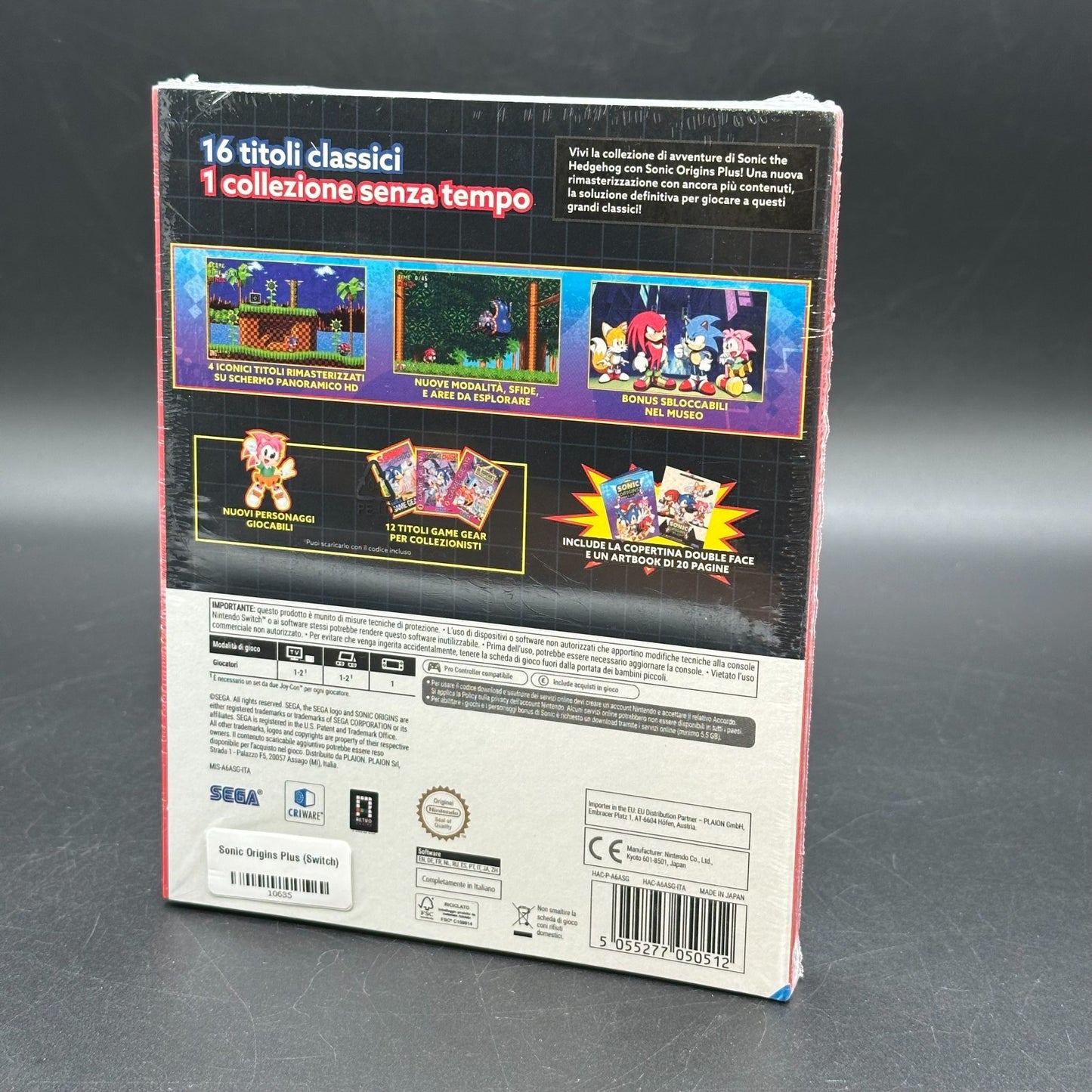 Italian: Sonic Origins Plus Limited Edition Neu OVP (Nintendo Switch, 2023)