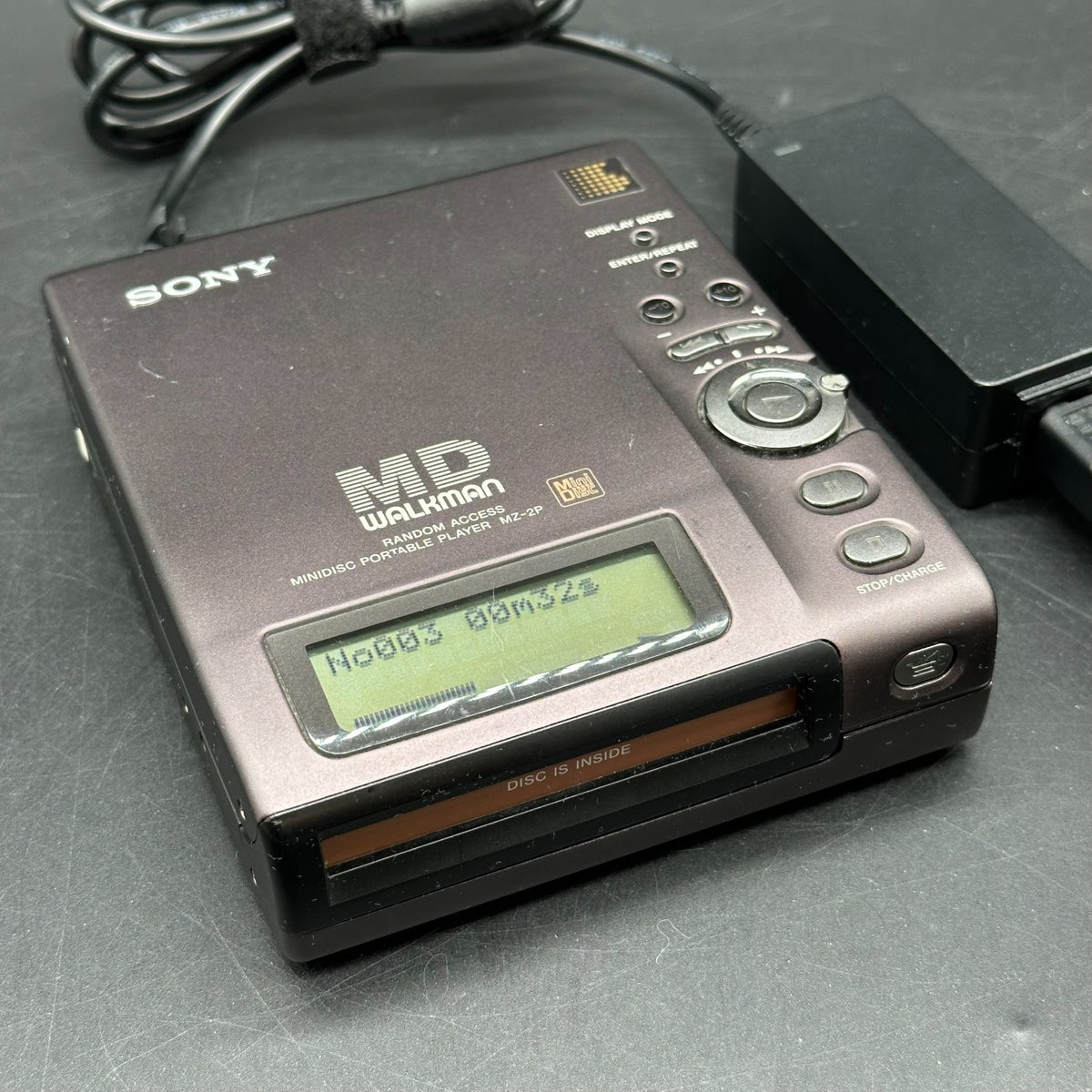 Sony MD Walkman MZ-2P - MiniDisc Player Portable Recorder - funktioniert – Bild 2