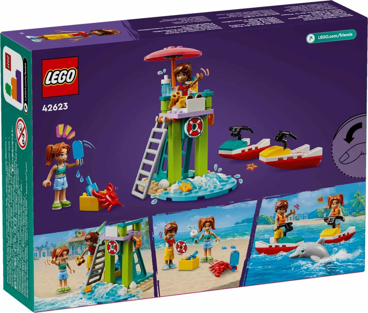 LEGO® Friends 42623 Rettungsschwimmer Aussichtsturm mit Jetskis Neu & OVP