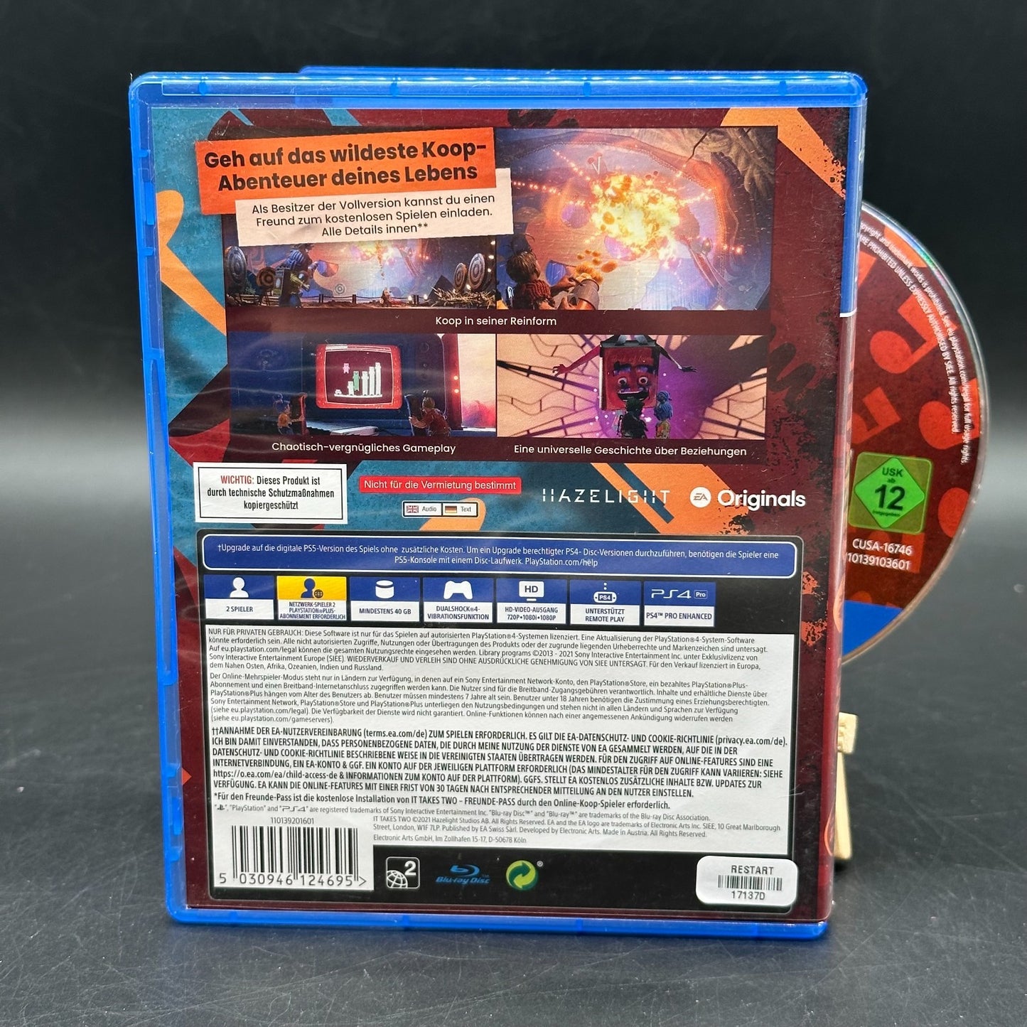 It Takes Two (PlayStation 4, PS4)