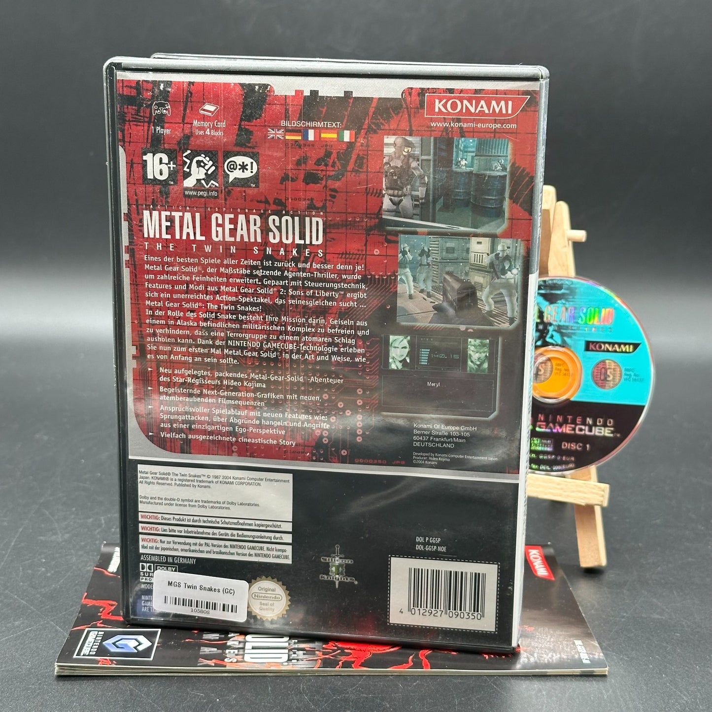 Metal Gear Solid: The Twin Snakes Nintendo GameCube