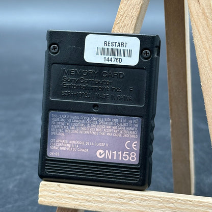 Original PS2 Memory Card | 8MB | Schwarz