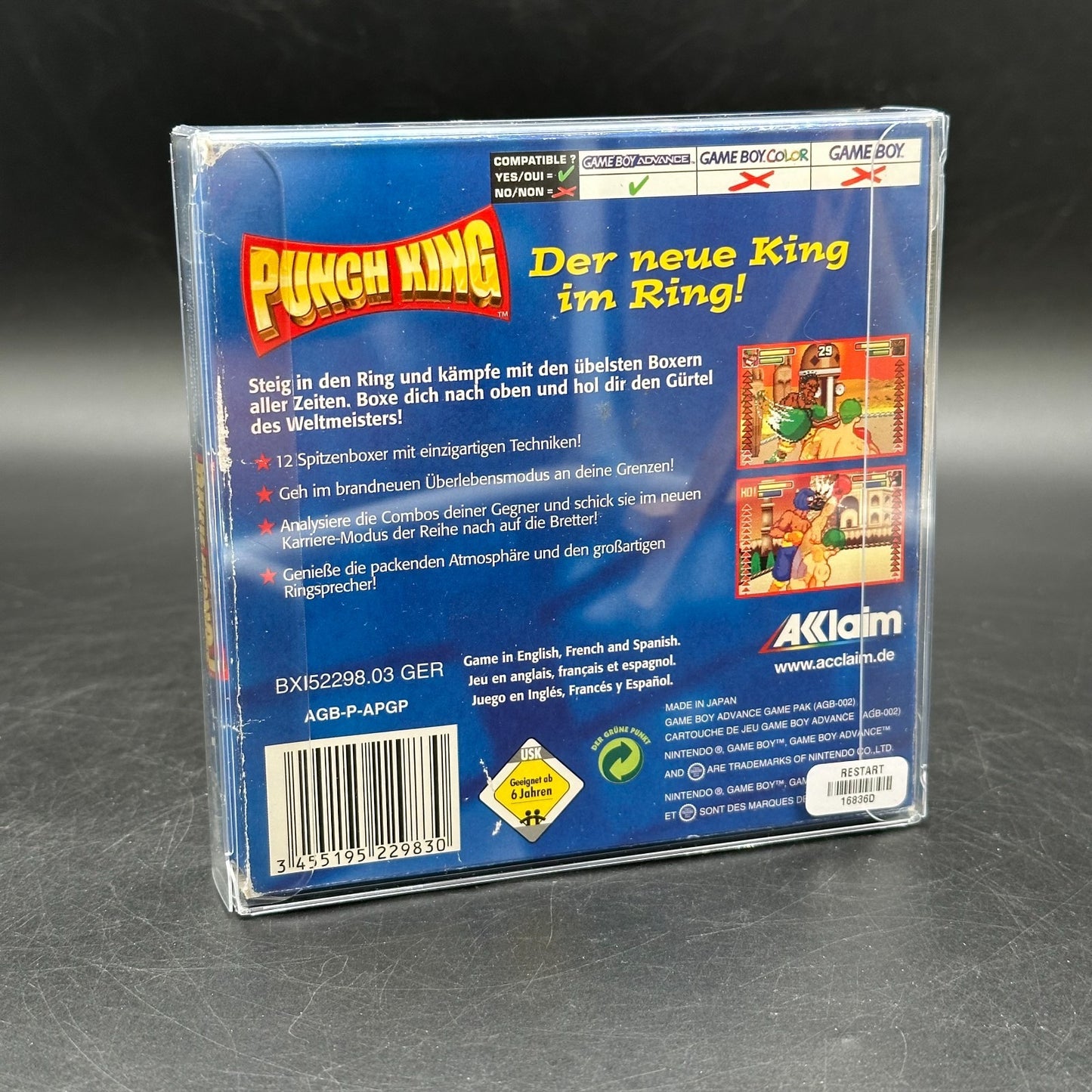 Punch King in OVP (Nintendo Game Boy Advance)