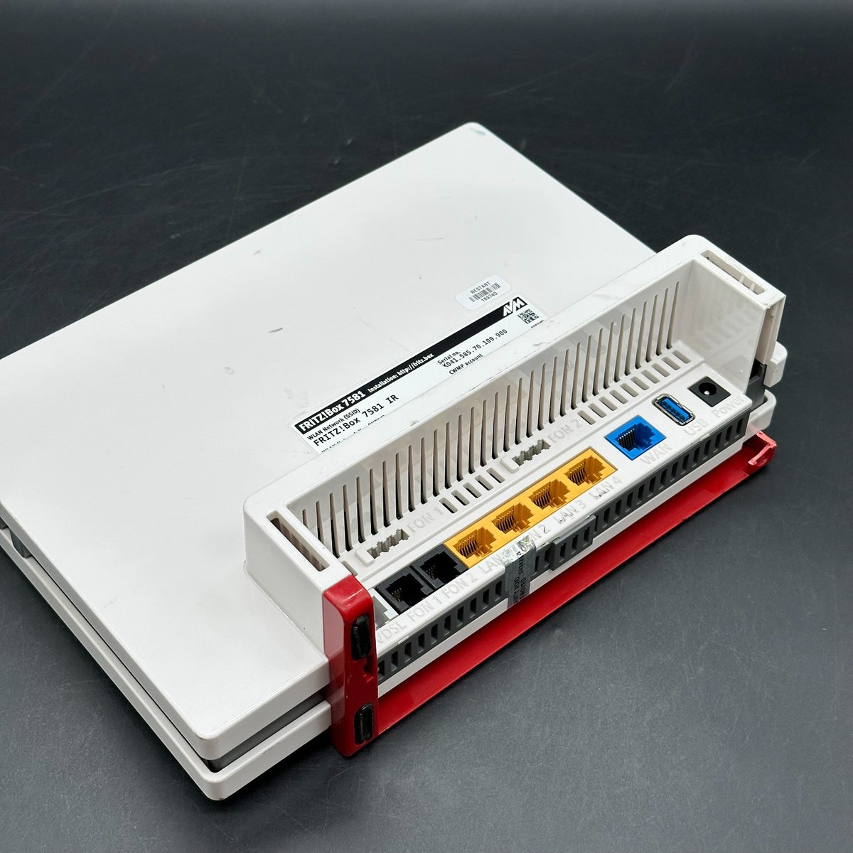 AVM FRITZ!Box 7581 WLAN Router VDSL DSL Modem Dualband DECT Mesh Gigabit – Bild 2