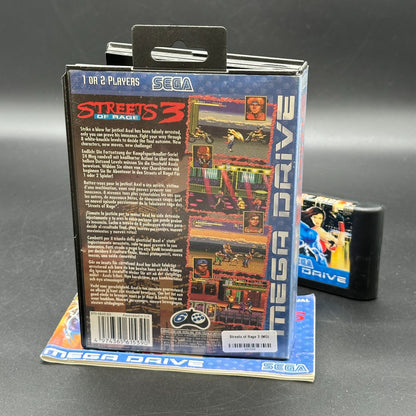 Streets of Rage 3 Sega Megadrive Mega Drive OVP CIB