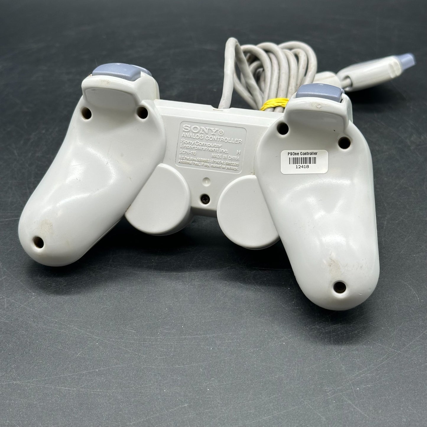 Original Sony PlayStation One / 1 Dualshock Controller Weiß PS1 - GUT