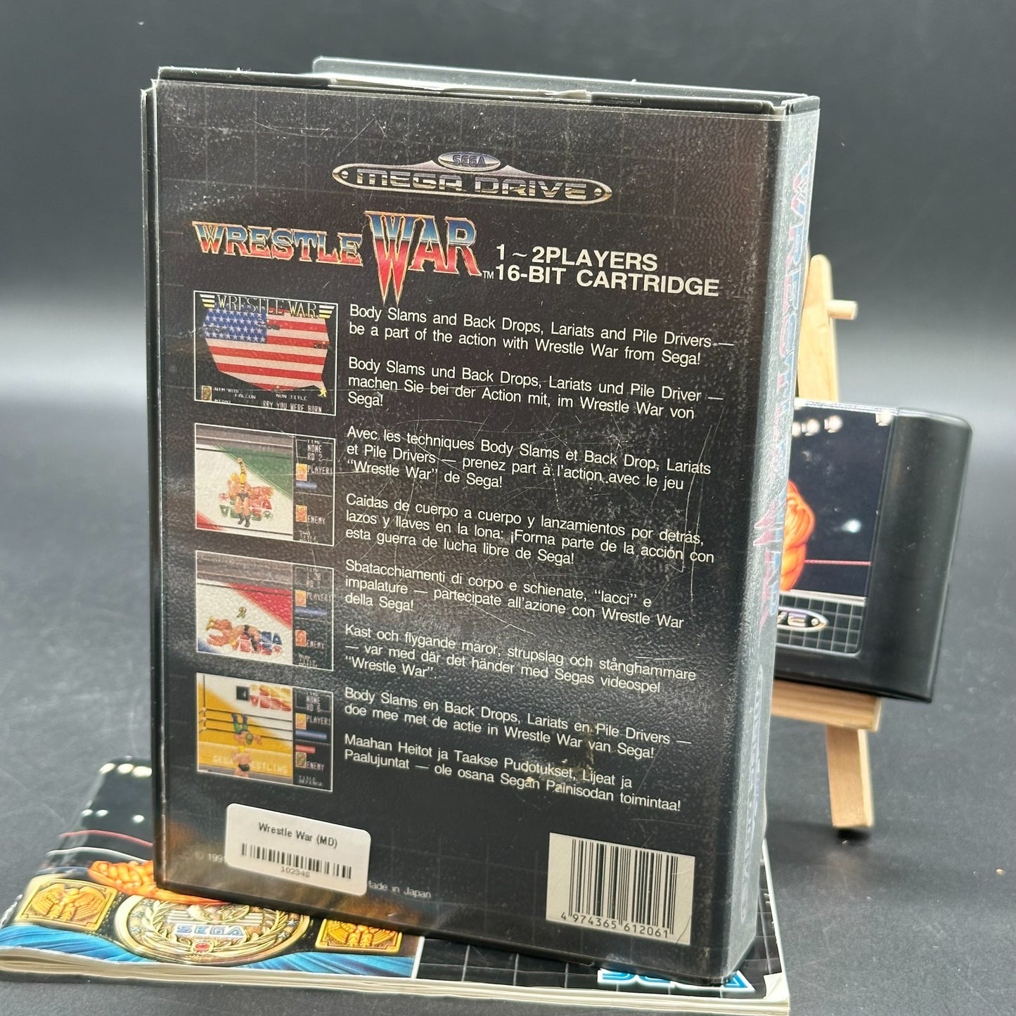 Sega Mega Drive - Wrestle War OVP