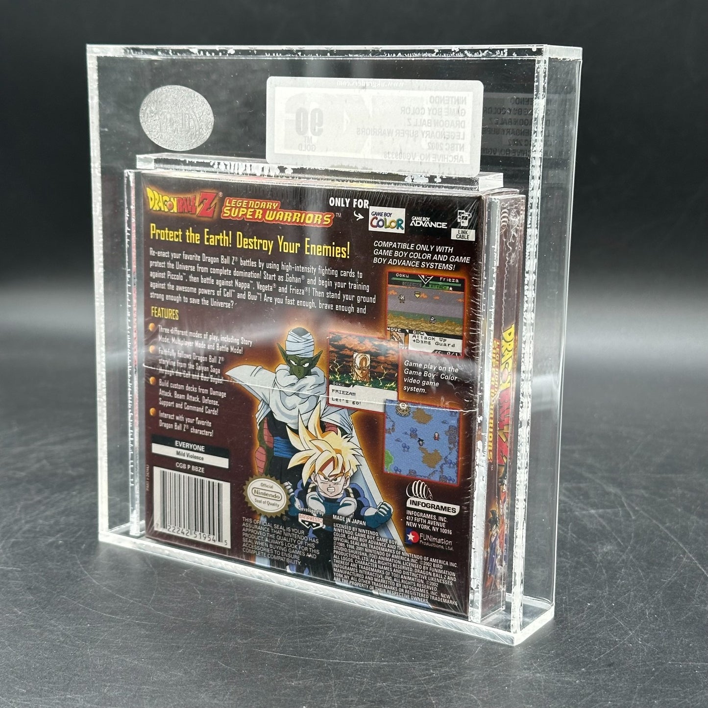 Dragonball Z Legendary Super Warriors - GBC Game Boy Color UKG90 Sealed