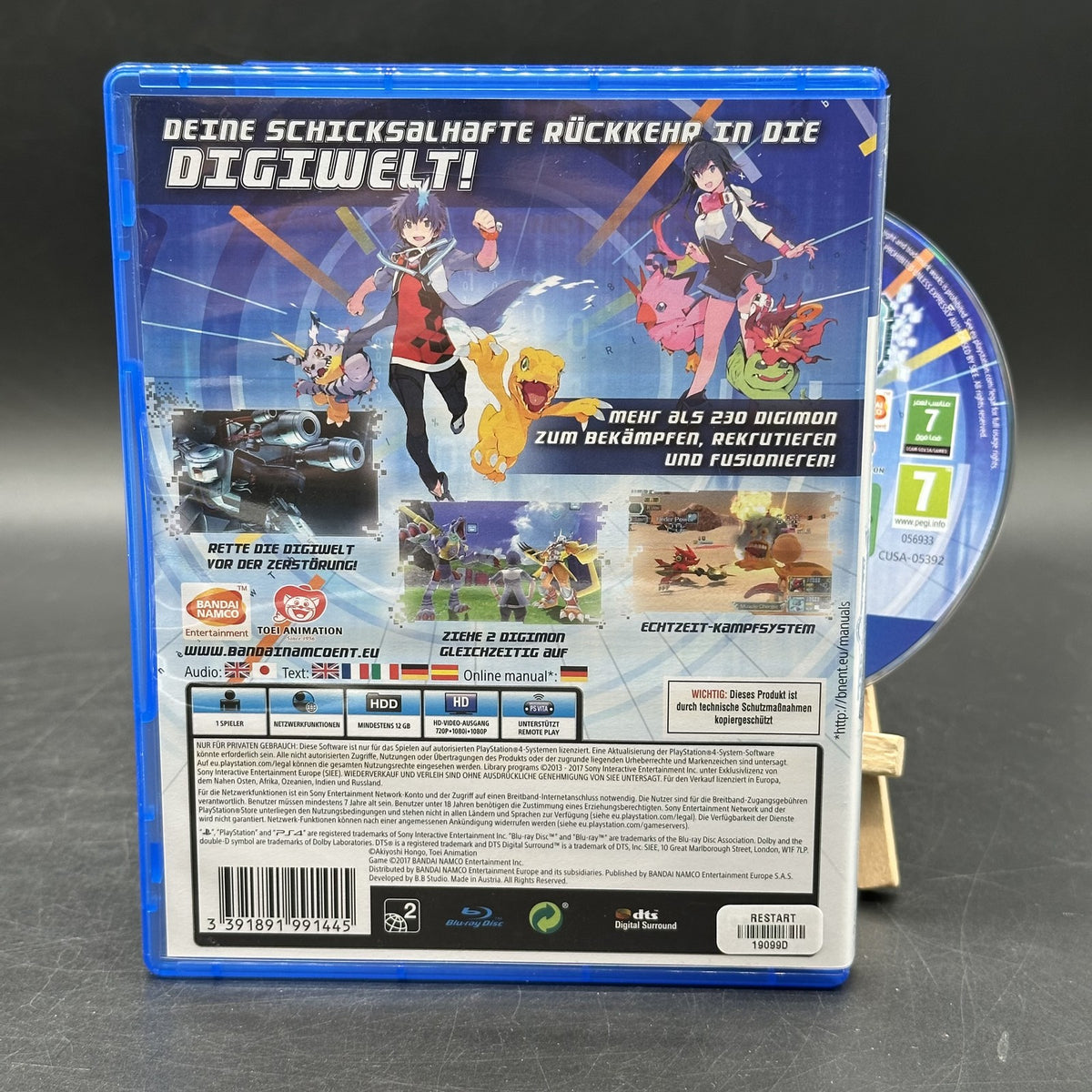 Digimon World: Next Order Sony PlayStation 4 PS4 PAL Spiel OVP 2017 – Bild 2
