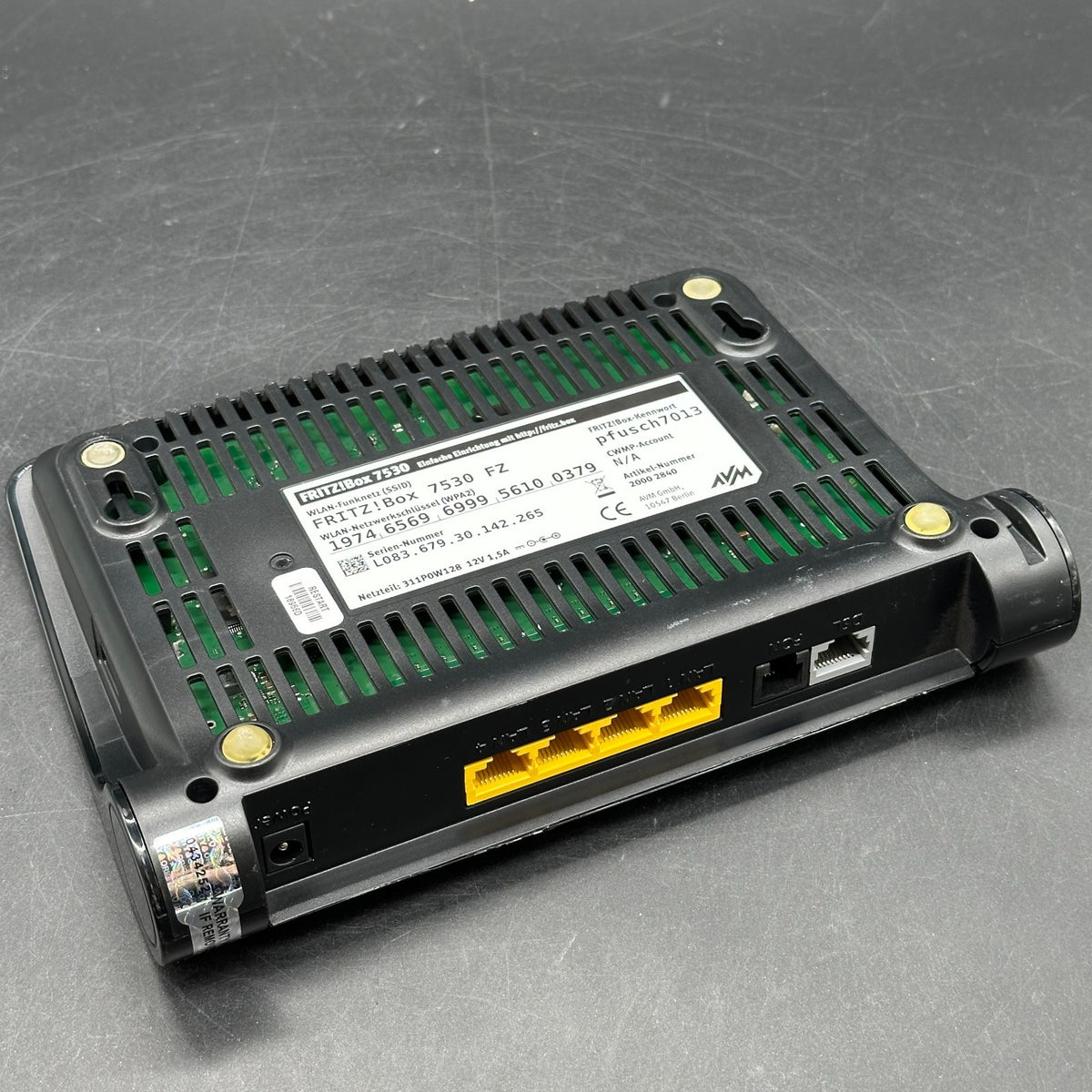 AVM FRITZ!Box 7530 WLAN AC DSL VDSL Router Supervectoring Mesh DECT Gigabit – Bild 2