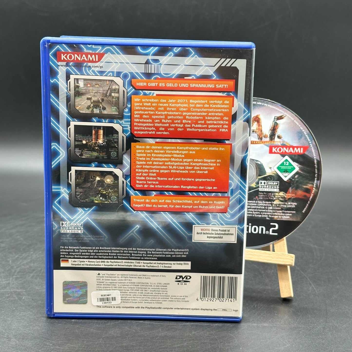 S.L.A.I. Steel Lancer Arena International für Playstation 2 PS2 PS 2 *OVP*