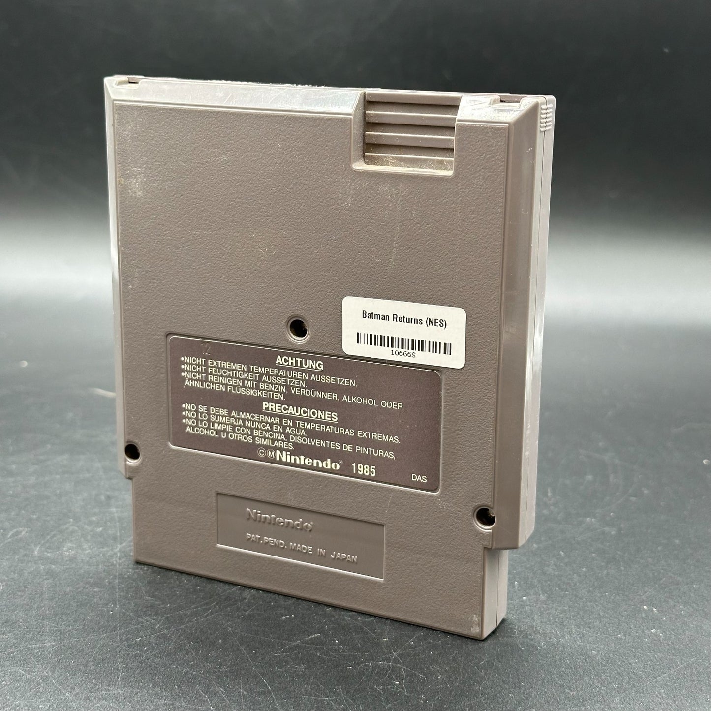 Batman Returns - Nintendo NES Modul Spiel Game gebraucht getestet