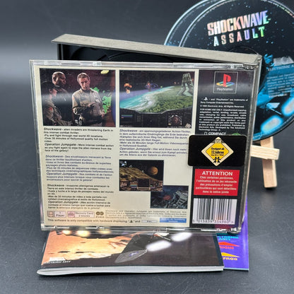 Shockwave Assault (PS1, Playstation 1) - CD sehr gut ✅