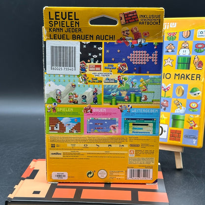 Wii U - Super Mario Maker inkl. Artbook (OVP, mit Anleitung)
