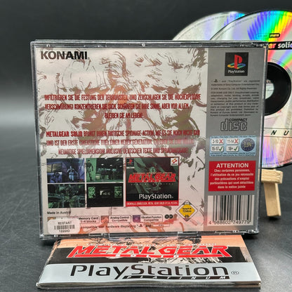 Metal Gear Solid (PlayStation 1, PS1) - CDs aufpoliert ✅