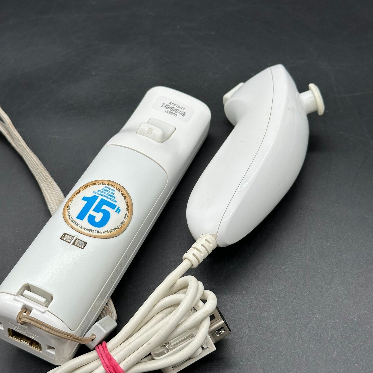 Original Nintendo Wii Remote - weiß inkl. Nunchuk