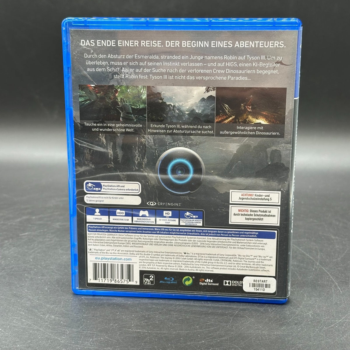 Robinson: The Journey Sony PlayStation 4 PS4 PAL Spiel 2016 – Bild 2