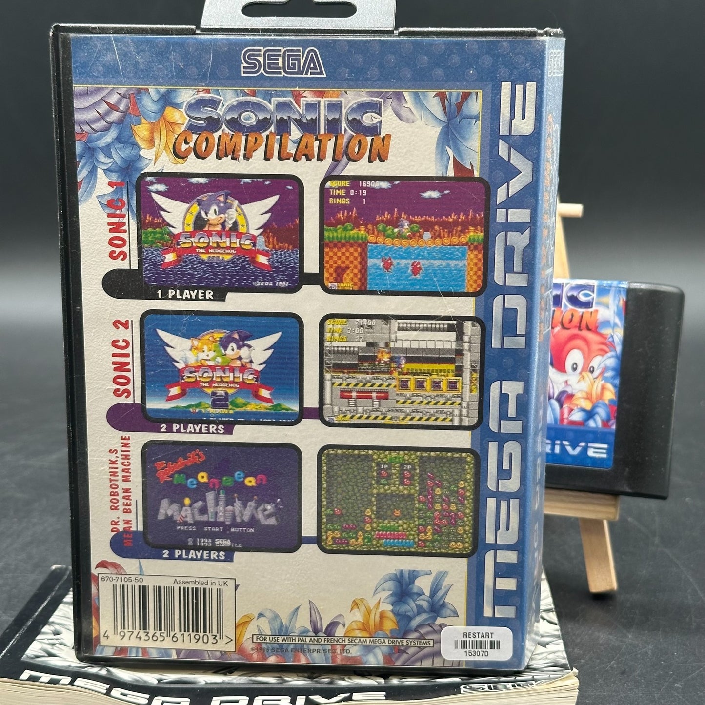 Sonic Compilation - Sega Mega Drive Game