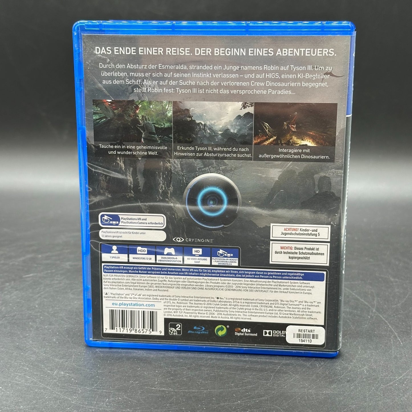 Robinson: The Journey (PlayStation 4, PS4)