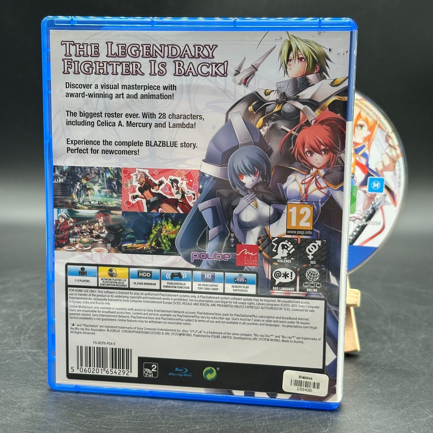 Playstation 4 Spiel BlazBlue Chronophantasma Extend