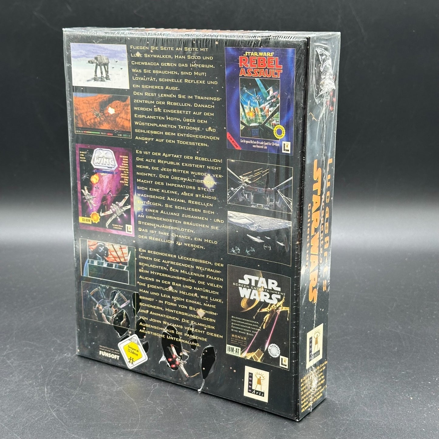PC CD DVD Big Box Star Wars Collection Lucas Arts