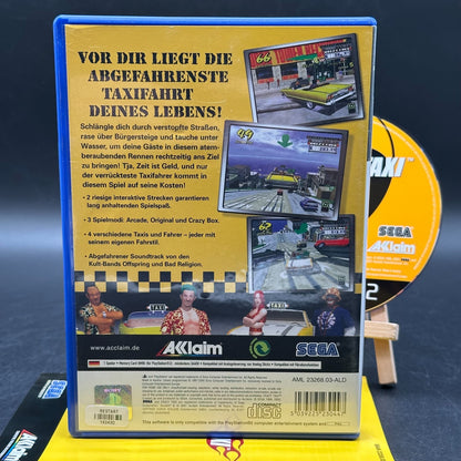 Crazy Taxi (PlayStation 2, PS2) - CD aufpoliert ✅