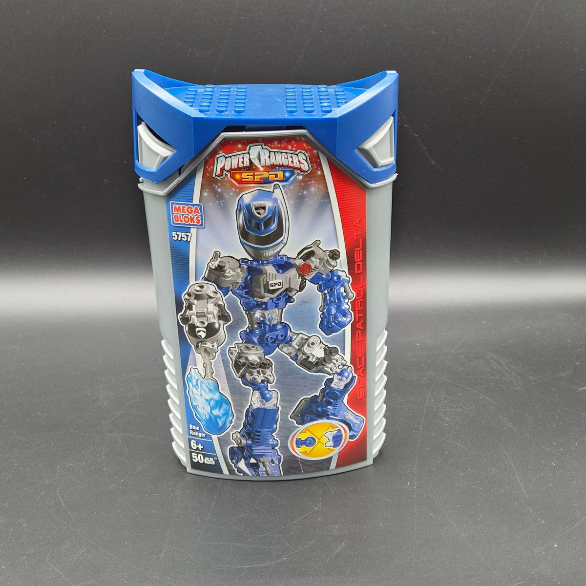 Power Rangers S.P.D Blue Ranger Super Tech Hero - Mega Bloks