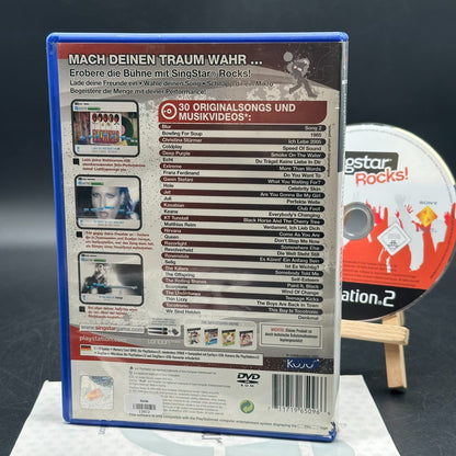 Singstar Rocks für Sony Playstation 2 PS2 guter Zustand komplett