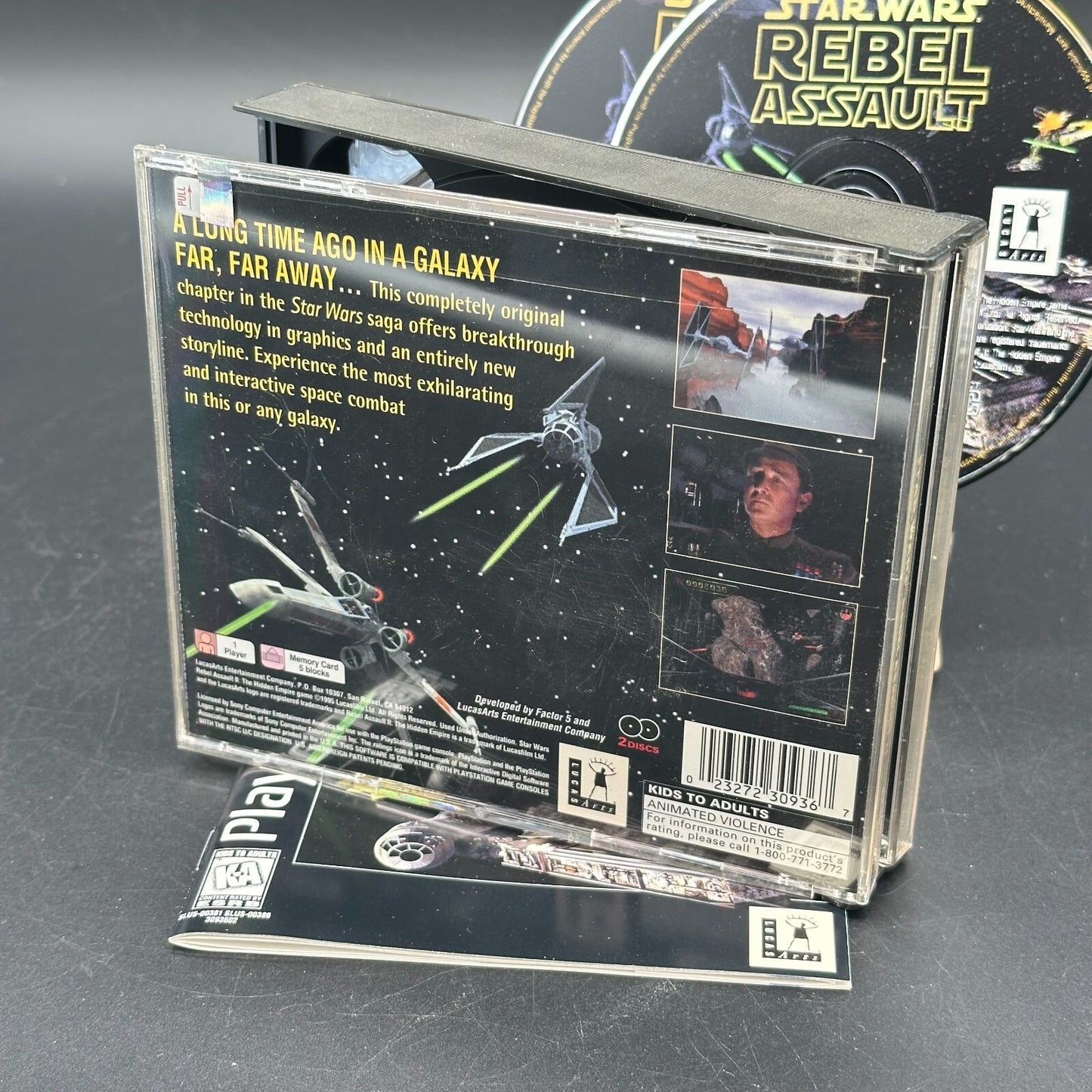 Star Wars Rebel Assault 2 (NTSC) (PS1, Playstation 1) - CD sehr gut ✅