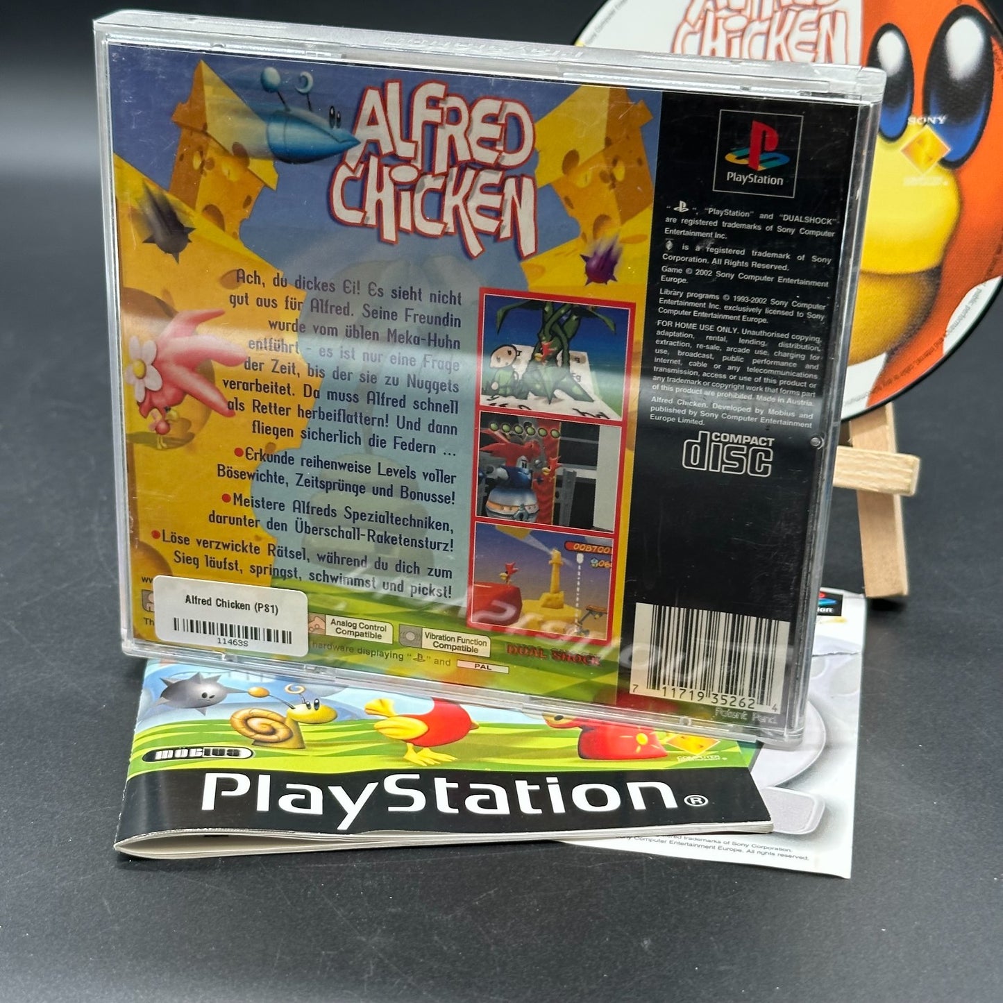 Alfred Chicken - Playstation - PS1 - PSX